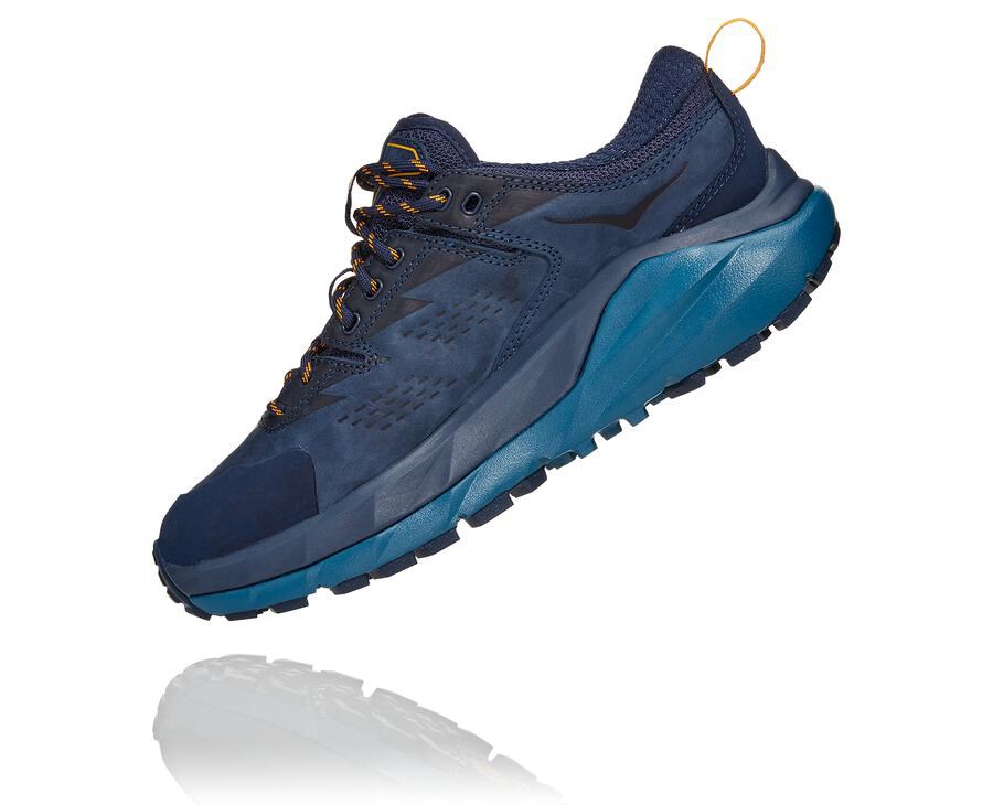 Hoka One One Trailsko Dame - Kaha Lav Gore-Tex - Mørkeblå - 104375DNJ